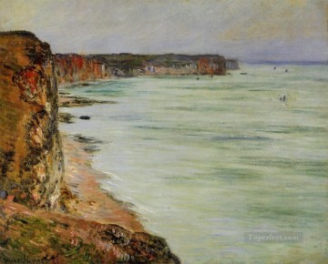 Clima tranquilo Fecamp Playa Claude Monet Pinturas al óleo